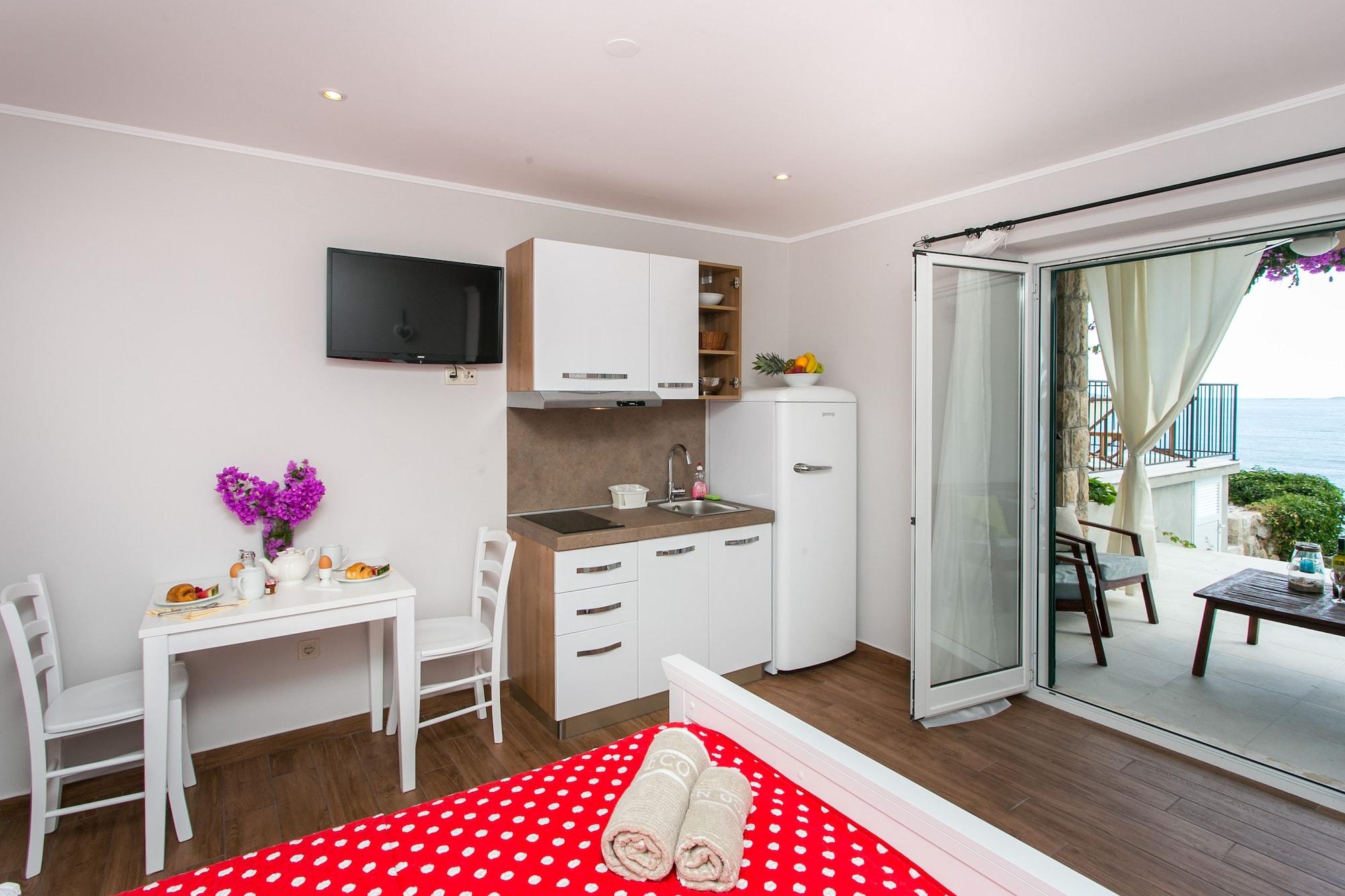 Apartments Villa Mirjana Mlini Eksteriør billede